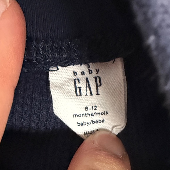 GAP - Baby Navy Blue Waffle Knit Set - Picture 5 of 5
